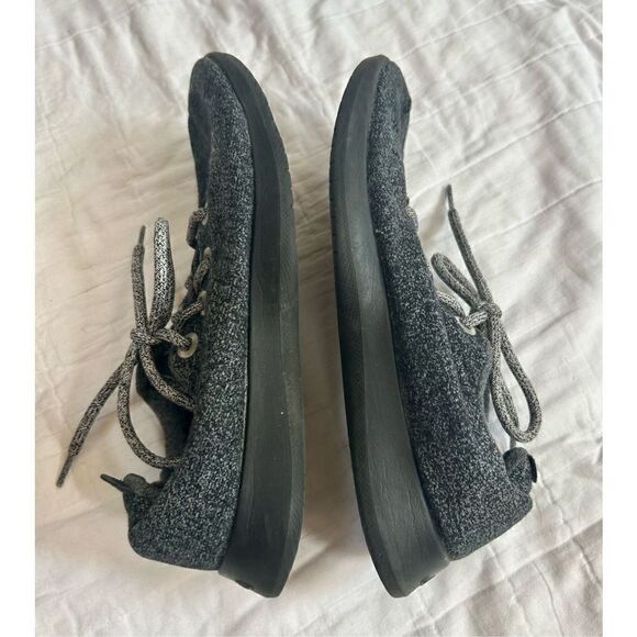 Allbirds Women’s wool Runners natural black/black sole 10 - Picture 4 of 8